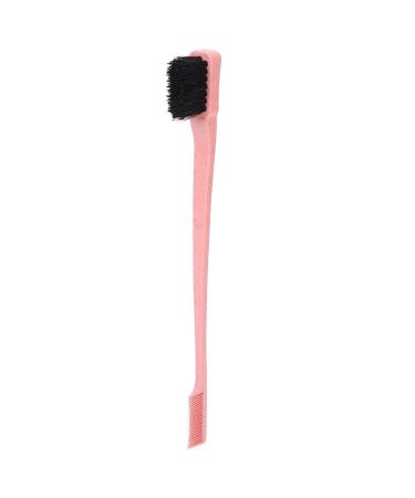 Eyebrow Brush Ergonomic Design Eyebrow Brush for Beauty Salon for Home Hairdressing Salon (Red)