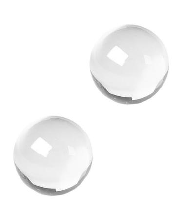 Ultechnovo 2st crystal fitness ball Handballs massage balls for hand exercises tool massage ball jade handballs rolling handball round the ball roll ornaments crystal ball