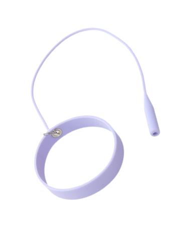 DOITOOL Tweezers Silicone Bracelet Silica Gel Eyelash Curler Cosmetic Purple