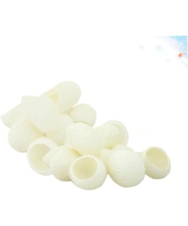 FRCOLOR Beauty Natural Silk Skin Care Scrub 200 Pieces Gentle Exfoliation For Facial Cleansing - Buy Online on GoSupps.com