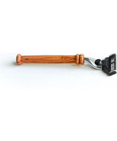 DOM K2 Wet Razor with Olive Wood Handle & FU Blade - Premium Quality International Shipping - Buy Online on GoSupps.com