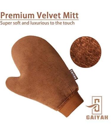 GAIYAH Self Tanner Mitt Applicator - Perfect Sunless Tanning Glove for Even Application - Buy Online on GoSupps.com