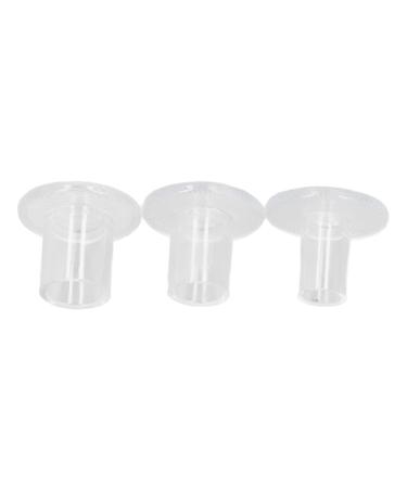 High Heel Protector 24 Pairs - Transparent PVC Heel Repair and for Walking in 3 Sizes