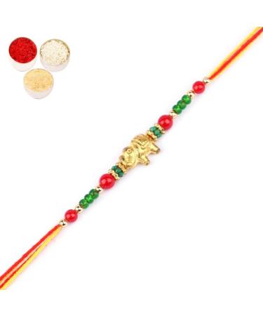 Ghasitaram Gifts Rakhi for Brother - Rakhis Online -6043 Rakhi Thread