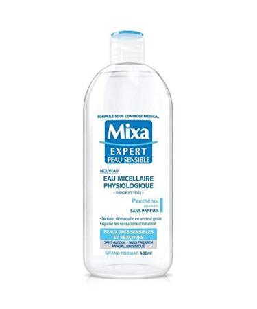 MIXA - Eps Soothing Micellar Water for Very Dry and Reactive Skin 400Ml - Pack of 3 - free delivery