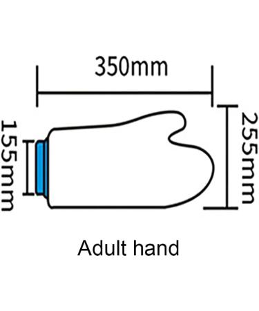 Waterproof Arm Cast Cover for Shower Adult Waterproof Arm Cast Cover Adult Watertight Wound Protector Bandage Protector for Showering Bathing Injured Arm Broken Wrist Burned Hand Wound Adult hand - Buy Online on GoSupps.com