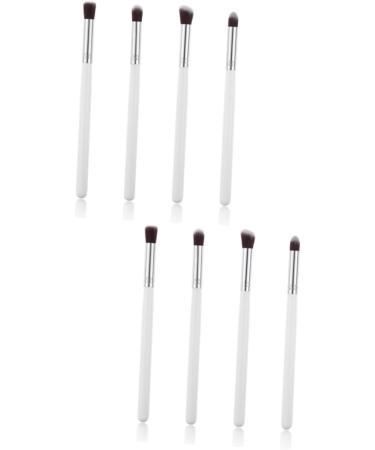 Baluue 8 Pcs Eye Make-up Brush Kit Eye Kits Concealer Brush Makeup Medium Eyeshadow Brush Blush Brush White - Buy Online on GoSupps.com