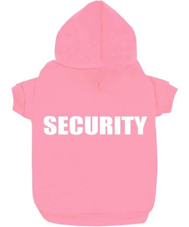Izefia Dog Hooded Sweater - Cozy Cotton Dog Shirt & Jacket for Small/Medium Dogs (Pink XS) - Warm PET Clothing - Buy Online on GoSupps.com