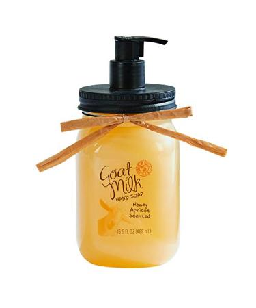 Goat MilkHand Soap Honey Apricot Scented