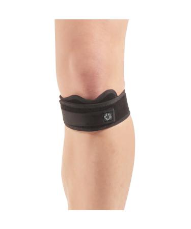Wide & Soft patella strap knee braces - Decreased muscle fatigue and rapid recovery from the knee pain - Adjustable strap is good for doing any exercise (Right)