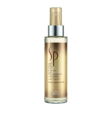 WELLA SP System Professional Luxeoil Keratin Boost Essence Hair Oil 1 Pack x 100 ml Clear