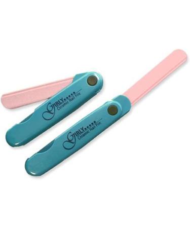 YNR Ceramic Folding Nail File Girly 80mm (Green) - Buy Online on GoSupps.com