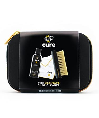 Crep Protect CURE Kit - Premium Sneaker Cleaning Kit, with Brush, Solution (100ml), Microfibre Cloth and Reusable Pouch