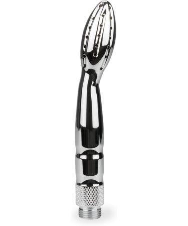 LOVE AND VIBES Silver Shower Cannula for Anal Enema Solution - Premium Quality | International Shipping - Buy Online on GoSupps.com