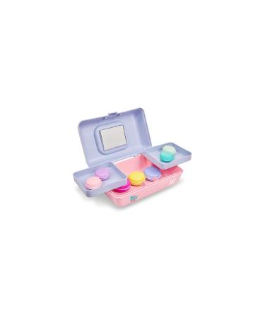 Caboodles Stay Retro Makeup Organizer in Periwinkle Blue/Pink - Compact Cosmetic Case - Buy Online on GoSupps.com