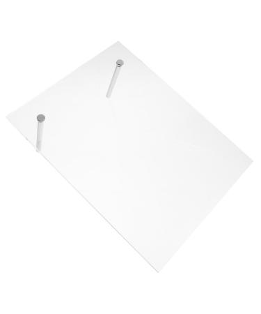 Nail Display Board Nail Showing Board Manicure Display Salon Nail Color Board Nail Polish Accessories Nails Tools Nail Color Card Display Board Acrylic Magnetic Exercise Board Work 20x16cm transparent