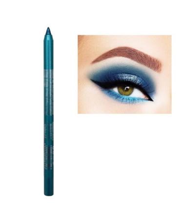 14 Colors Pearlescent Eyeshadow Pencil Waterproof Long Lasting Glitter Shimmer Eye Shadow Pen Eyeliner Stick Eyes Makeup Tools (Color : 15)