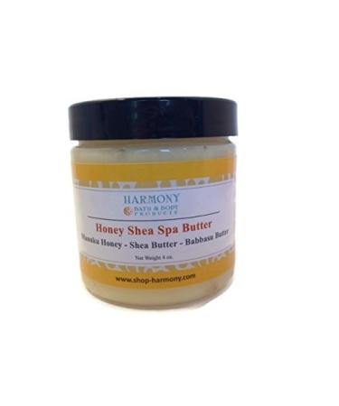 Best Honey Shea Spa Butter - Natural Moisturizing Cream   Shea Butter   Babassu Butter   Manuka Honey   Argan Oil   Almond Oil   Vitamin E and Vitamin C   Face Body Nourishing Treatment