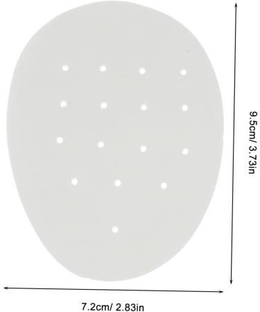 FRCOLOR 10 Pairs Latex Half Insoles | Forefoot Cushion Pads for Comfort & Support - International Shipping Available - Buy Online on GoSupps.com