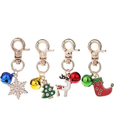 Christmas Dog Collar Charms with Bell - Festive Pet Pendants for Cats - Buy Online on GoSupps.com