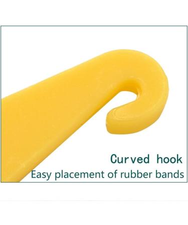 Aoyeah 10-Piece Kiefo Ortho P dische Disposable Plastic Feeding Hooks - Leather Strap Gap Tools & Elastic Cord Hooks for Optimal Feeding Solutions - Buy Online on GoSupps.com