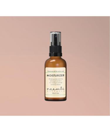 Neemli Naturals Hyaluronic & Oat Amino Acid Moisturizer Fast Absorbing Hydrating Formula Water Gel Daily Face Moisturizer for All Skin Types 50ml - Buy Online on GoSupps.com