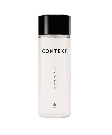 CONTEXT SKIN - Total oil cleanser - Eye and Face Makeup Remover - Deep Facial Cleanser Natural Face Wash - Skin Care - 6 oz / 180 ml