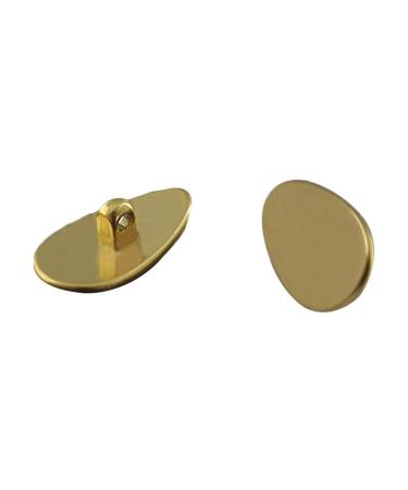 Elegam nose bridge pads glasses nose pads 1 pair of gold-colored metal-nose pad glasses pads glasses pads for screw in glasses repair