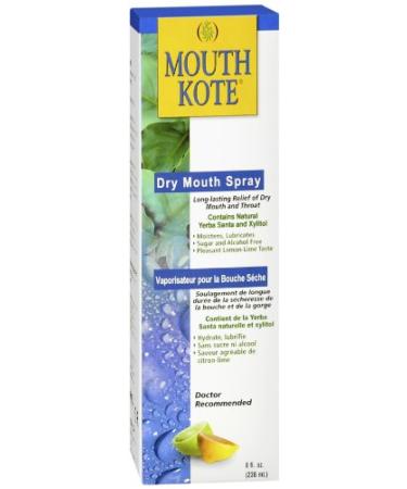 Mouth Kote Dry Mouth Spray with Yerba Santa - 8 fl oz Oral Moisturizer - Buy Online on GoSupps.com