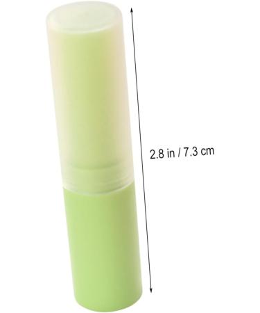 FOMIYES 10pcs Clear Lip Balm Tubes with Bamboo Caps - Refillable Containers for Lip Gloss and Balm - Buy Online on GoSupps.com