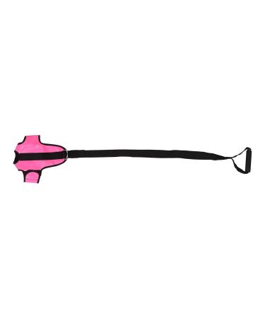 Adjustable Foot Stretching Belt - Elastic & Breathable Leg Stretch Device for Muscle Relaxation | Portable Red Exercise Belt - Buy Online on GoSupps.com