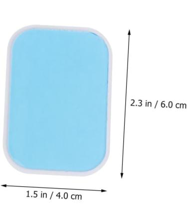 Buy TOVINANNA 60 STK Replacement Gel Pads for Abdominal Stimulators & Ice Hockey Helmets - Fitness Accessories | Durable Adhesive Patch Set - Buy Online on GoSupps.com