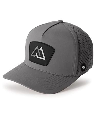 The Mountains Performance Hat- Unisex Baseball Cap - Outdoor Hats Grey