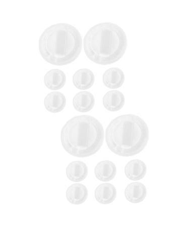 16 Pieces Fixing Powder Sponge Cotton Ball Powder Makeup Cosmetic Makeup Tool Makeup Pads for Powder Puff Makeup Set Makeup Sets Powder Puff Round Dry Touch Pink