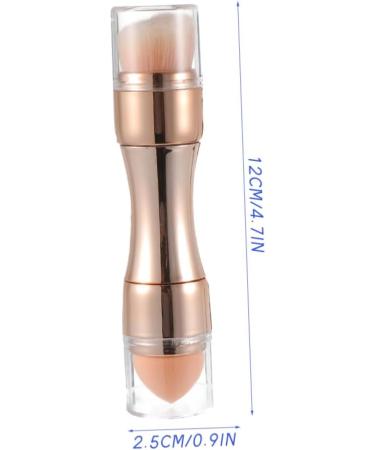 CIMAXIC 1pc 4 in 1 makeup brush makeup foundation brush Makeup Loose Brush Dual Ended Blush Brush face cream - Buy Online on GoSupps.com