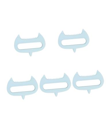 Magiclulu 5st acupuncture massage device Hand massager Handy head massage device Tools For the scalp manual head massage clock hairbrush pebbles cloth gel mercy meridian