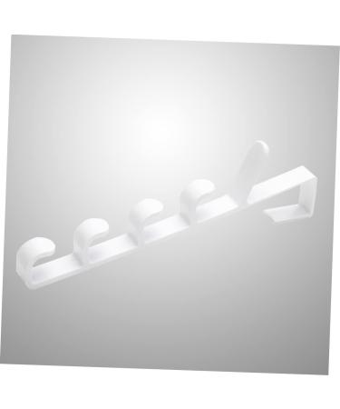 Healeved 6 pcs Holders Coat Hat Portable Plastic Multifunctional The Over Rack Hanging Door Towel Hanger 2pcsx3pcs Whitex3pcs - Buy Online on GoSupps.com