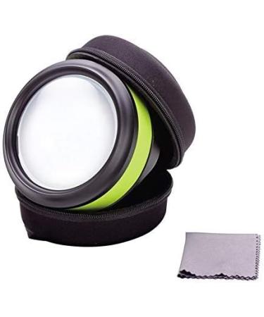Handheld Press Screen Magnifier USB Charging with LED Light Magnifier 90mm Diameter 5 Magnification Optical Lens Magnifier Made in China - Buy Online on GoSupps.com