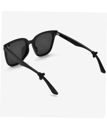 Doitool 100 Pairs Anti-Slip Glasses Covers - Silicone Ear Pads & Frame Hooks for Comfortable Wear | 1.5x1.5cm Squire Pebbles (Black 5pcs) - Buy Online on GoSupps.com