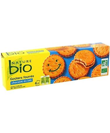 NATURE BIO - Organic Milk Chocolate Round Filled Snack 185G - (Pack of 4) - Buy Online on GoSupps.com