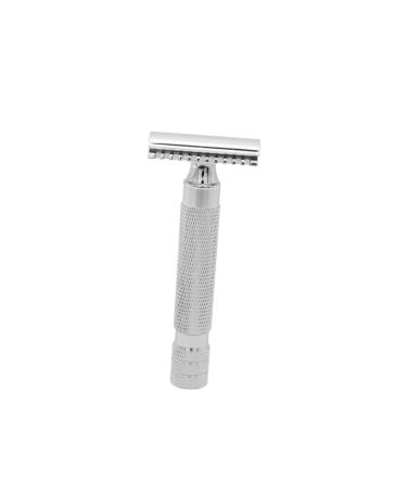 WOONEKY RASIES AM STAHL SPACIATIONS SHOUT Razor Razor For Men Razor For Home Use Men Razor Safe Razor Maxillary Wood Fear Razor Silver 10.50x4.00x3.00cm