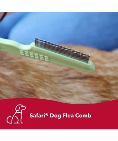 Safari Dog Flea Comb - Effective for All Coat Types | Pet Grooming Essential - Buy Online on GoSupps.com