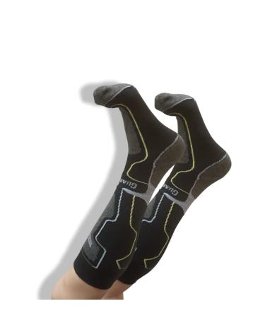 GUARDIANGEL Diabetic Neuropathy Socks Silicone Cushion Over Toes in Cotton Fabric Layers toenails Guard Compression socks Cushion Bunion Toes Stop swelling/ulcers by Podiatrist Woman size 5-9 - Buy Online on GoSupps.com