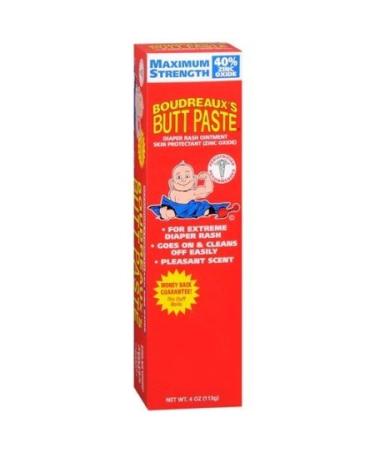 Boudreaux's Buttpaste Maximum Strength 4 oz (113 g)