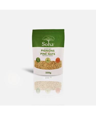 Mediterranean pine nuts Pine Nuts - High Protein Iron Fiber - 1 Pack (250g)