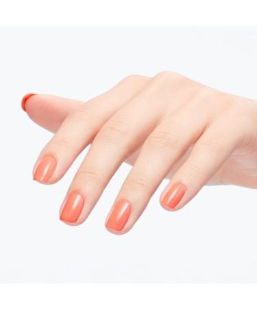 Buy OPI Nail Lacquer - Opaque Bright Orange Cr me - Vegan Fast Drying & Chip Resistant Nail Polish | Flex on the Beach - Buy Online on GoSupps.com