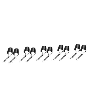 FOMIYES Leather Protector 5 Pairs Heel Protector Kitten Heels for Women Dressy Pads for Heels Heel Guard Shoes Protector Cover Heeled Shoe Protectors Rubber Unique Shoe Cover and Women