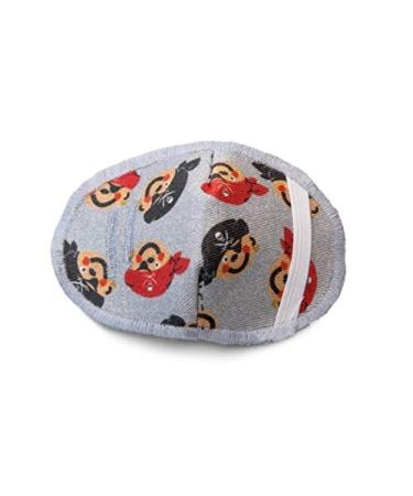 KAANS-patch - Eye occlusion flap for children's glasses made of 100% organic cotton with motif - pirate