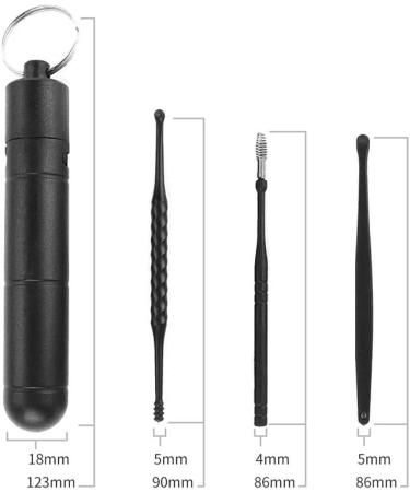 Professional Earwax Removal Kit for Adults & Kids - Portable Cleansing Tool Set (Style A) - Buy Online on GoSupps.com