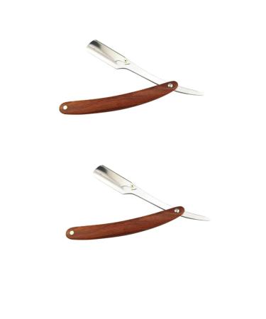 Fomiyes 2st hand razor portable razor tool carrier razor made of stainless steel professionally.